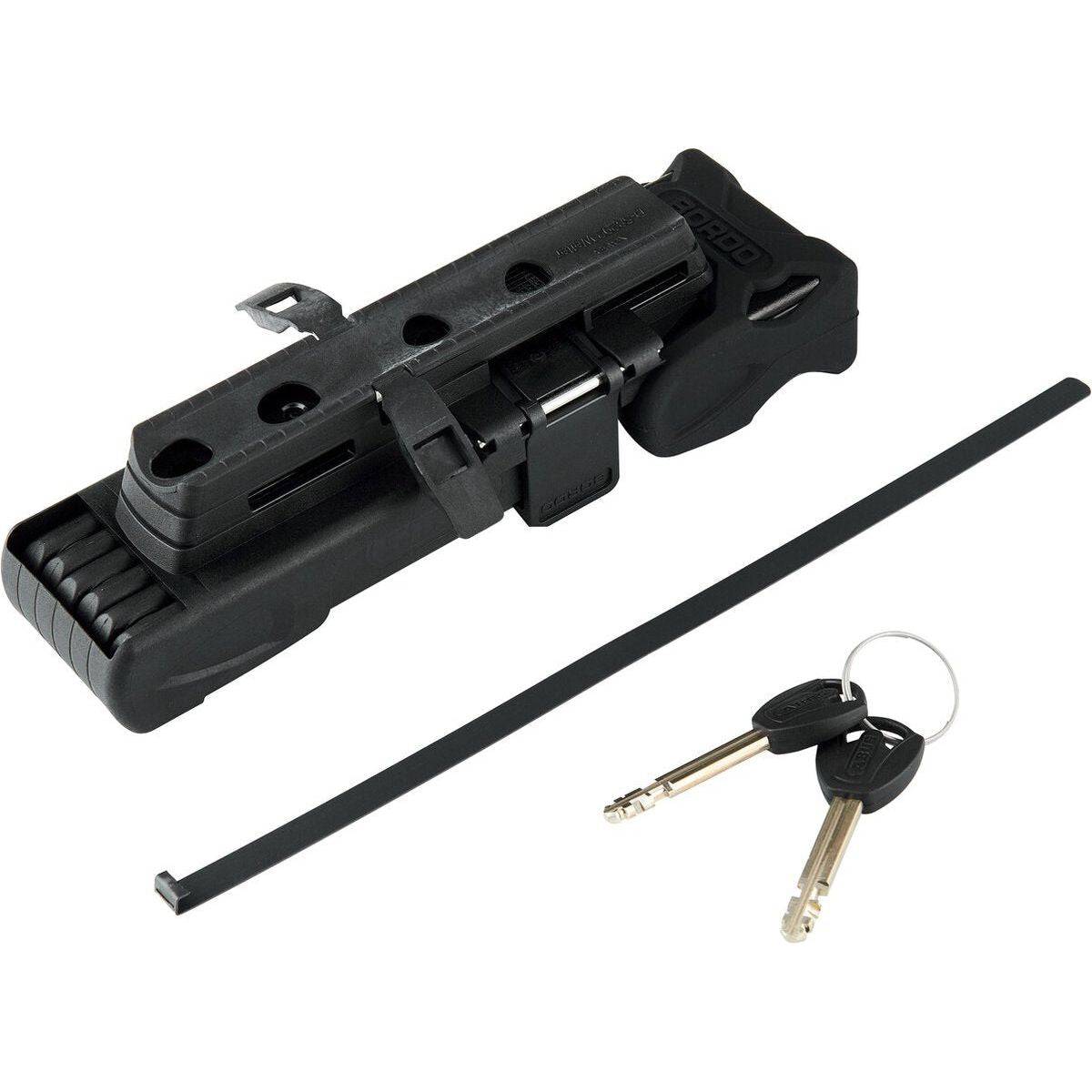 Abus Vouwslot Bordo Xplus 6000K/90 Zwart - Le coq wielerartikelen