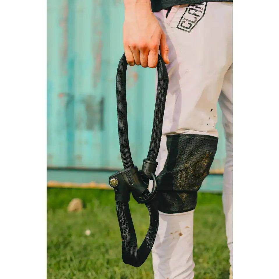 Abus kettingslot Infinity loop 1806/110 - Zwart - Le coq wielerartikelen