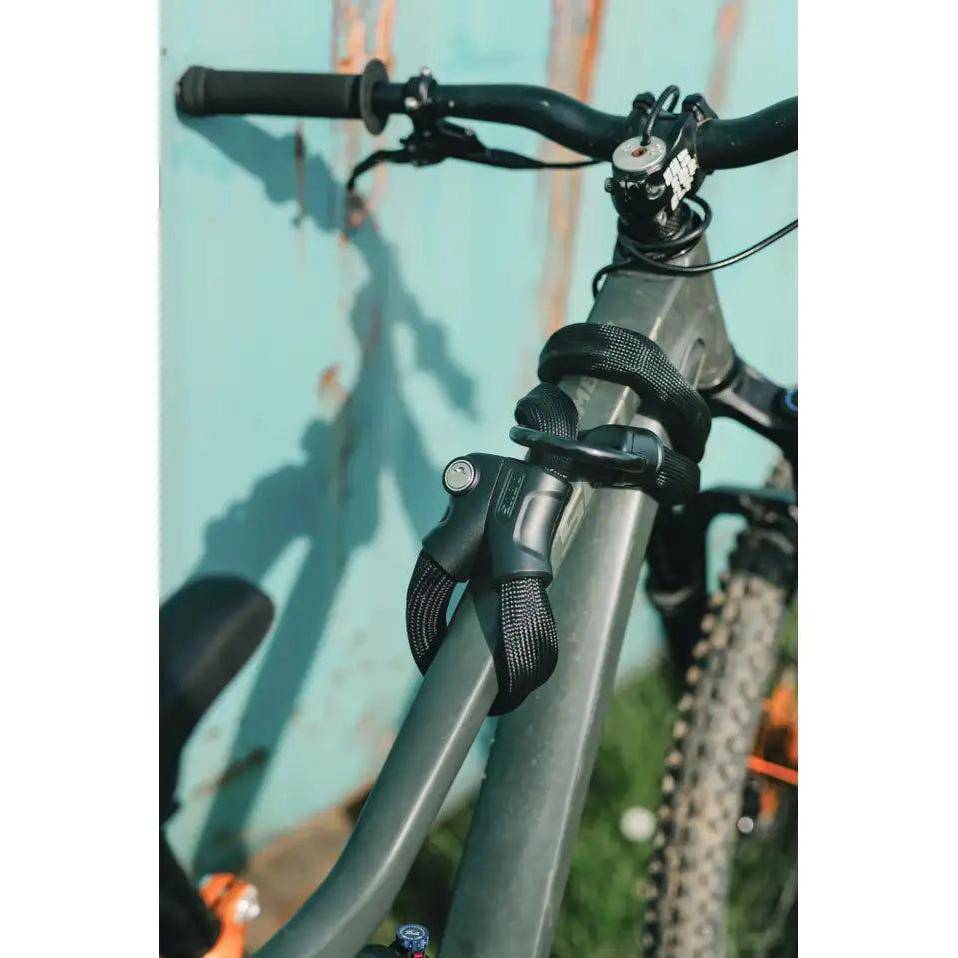 Abus kettingslot Infinity loop 1806/110 - Zwart - Le coq wielerartikelen