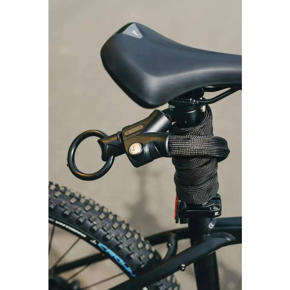 Abus kettingslot Infinity loop 1806/110 - Zwart - Le coq wielerartikelen