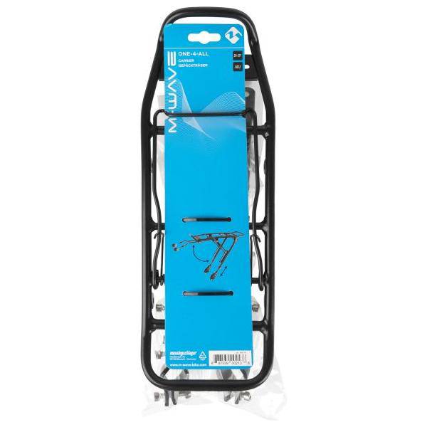 Achterdrager 20-29" M-Wave One-4-All - Zwart - Le coq wielerartikelen
