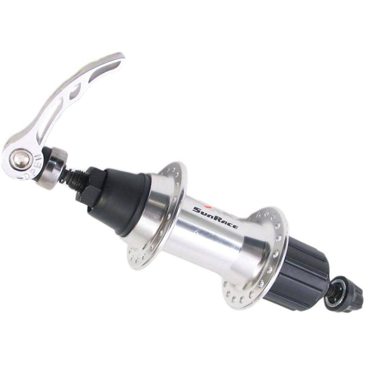 Achternaaf Sunrace Hbm53 8/9 Speed 36 Gaats Met Snelspanner - Zilver - Le coq wielerartikelen