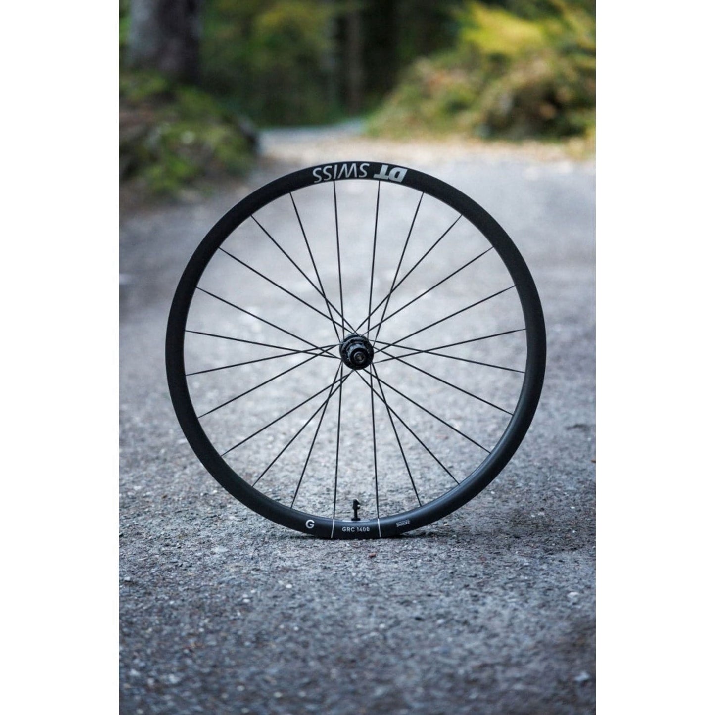 Achterwiel 28" DT Swiss GRC1400 Dicut 30 DB SH 10/11V Disc CL Carbon Zwart - Le coq wielerartikelen