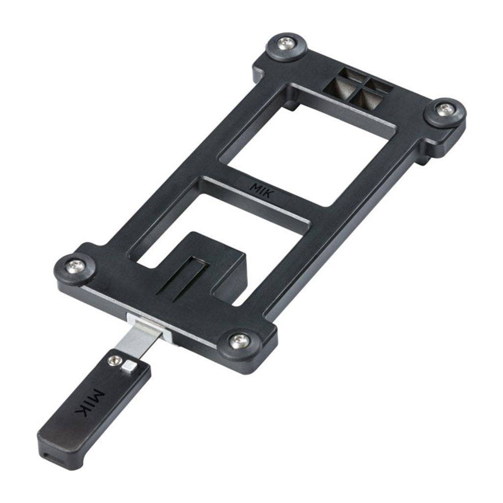 Adapterplaat Basil Mik Zwart - Le coq wielerartikelen