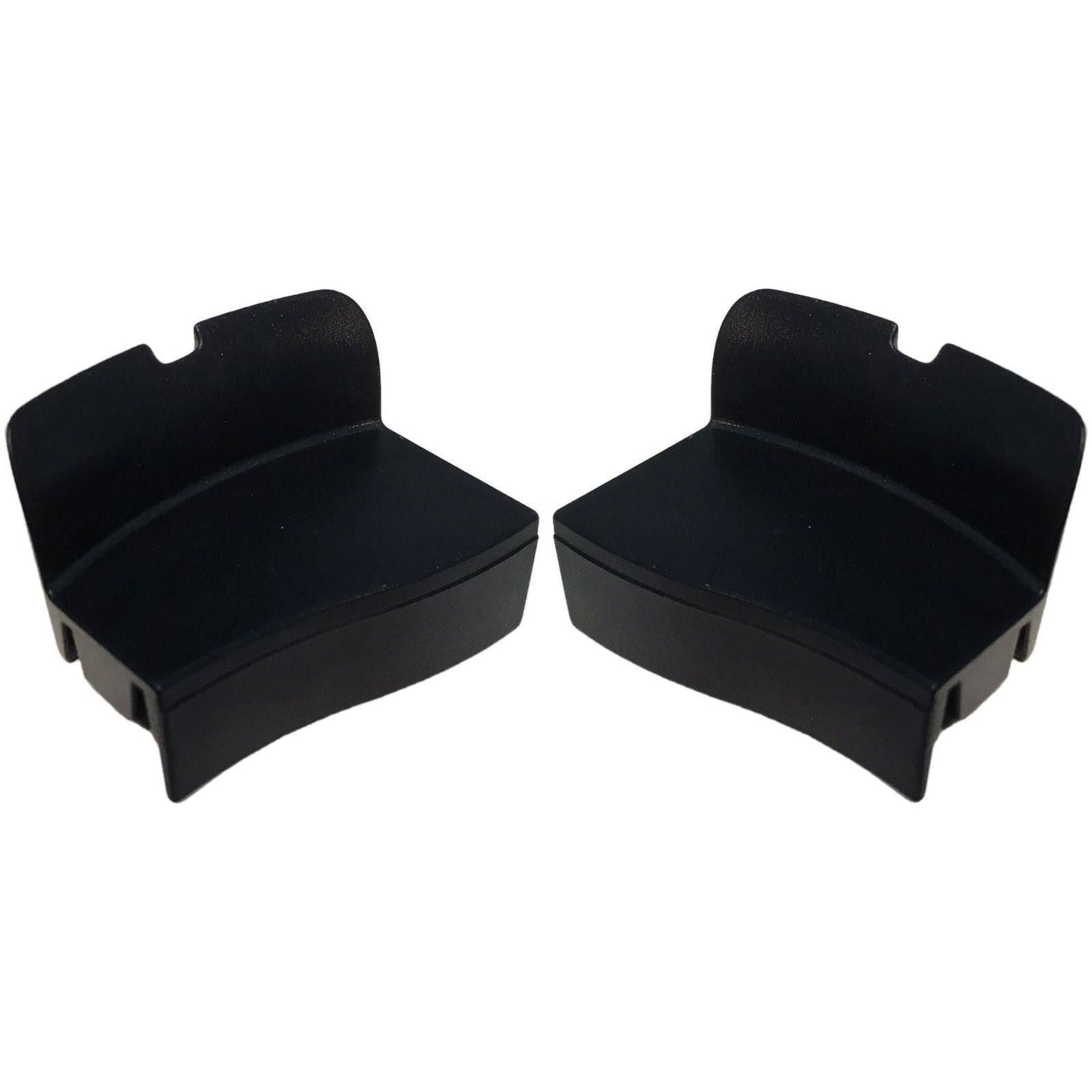 Afdekkapjes Voor Axa Defender - Zwart (Set) - Le coq wielerartikelen