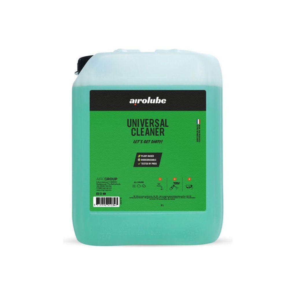 Airolube universele schoonmaakmiddel fles, geschikt voor diverse oppervlakken, met een spraykop en duidelijke label.