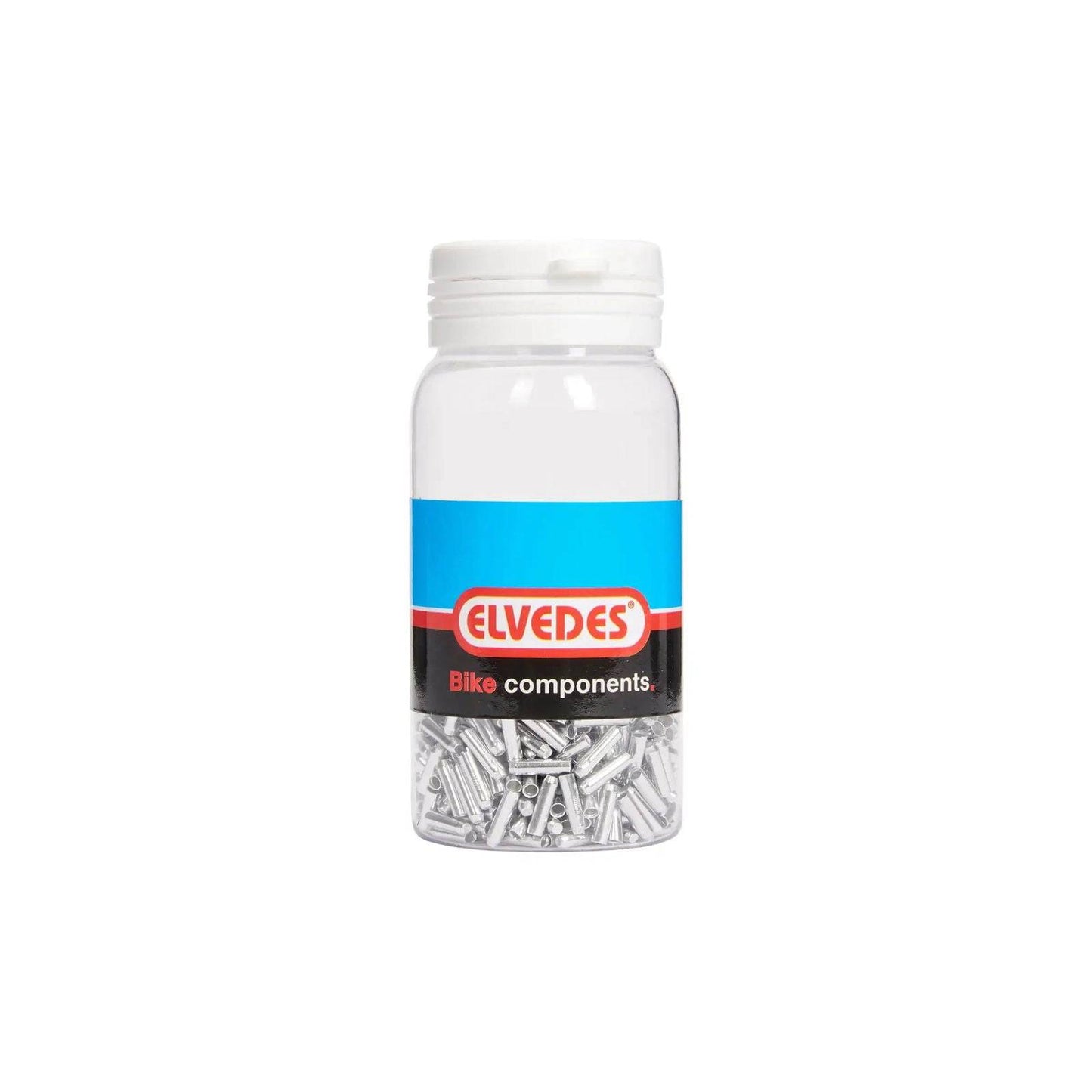 Anti-Rafel Nippel Elvedes Ø1.6 Mm Aluminium - Zilver (500 Stuks) - Le coq wielerartikelen