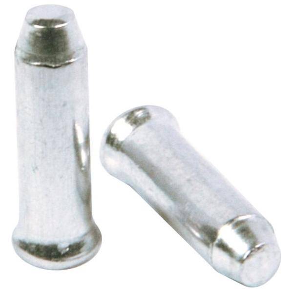 Anti-Rafel Nippel Elvedes Ø1.6 Mm Aluminium - Zilver (500 Stuks) - Le coq wielerartikelen