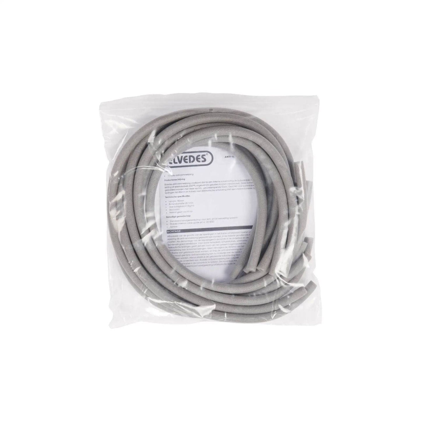 Anti-Rammelslang Elvedes Foam 75 Cm X Ø11,0/6,0 Mm (10 Stuks) - Le coq wielerartikelen