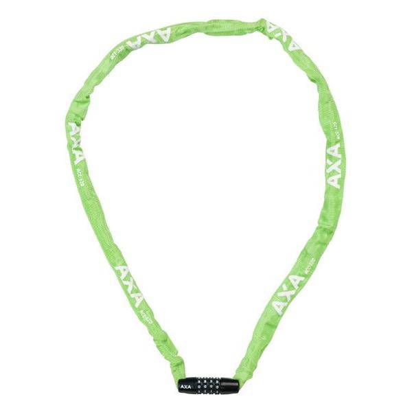 Axa kettingslot Rigid RCC Code 120/3,5 met polyester hoes voor veilig fietsen, stevig en betrouwbaar slotmateriaal
