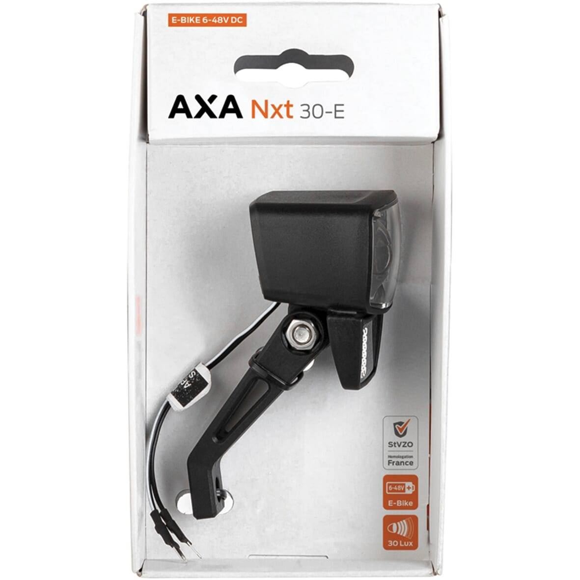 Axa Koplamp Nxt30 E-Bike 6-48V 30 Lux - Le coq wielerartikelen