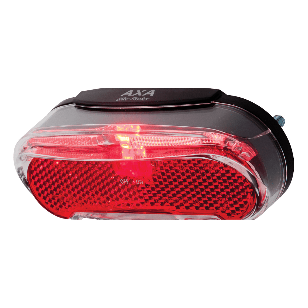 Axa Riff Battery - Fiets Achterlicht - Led Fietsverlichting Op Batterij - 50-80 Mm - Le coq wielerartikelen