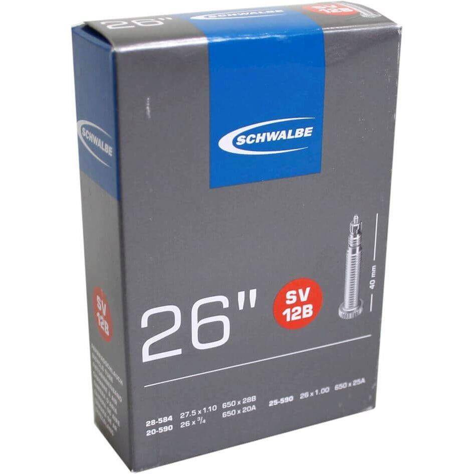 Schwalbe Binnenband Sv12B 26 X 3/4 - 27.5 X 1.10 Frans Ventiel 40Mm - Le Coq Wielerartikelen