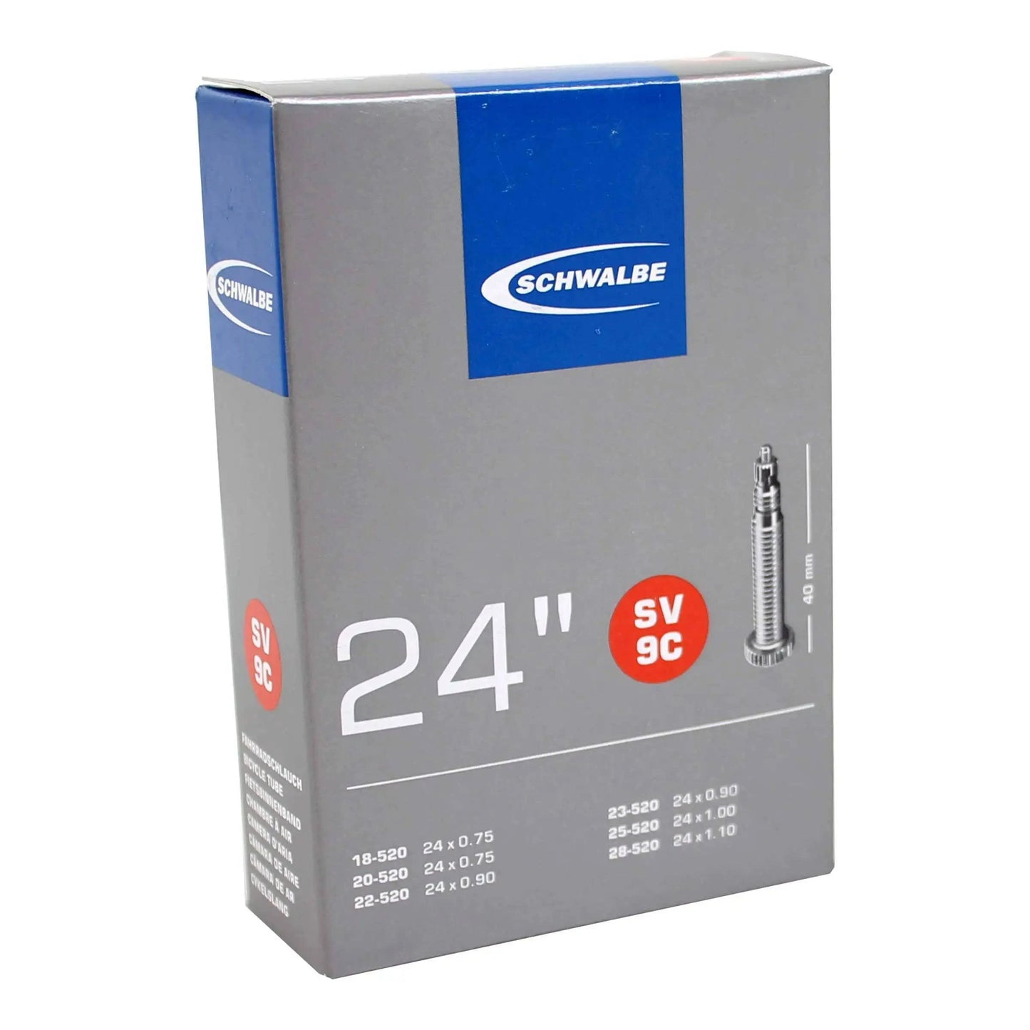 Binnenband 24" Schwalbe SV9C 24x1 SV 40mm - Le Coq Wielerartikelen