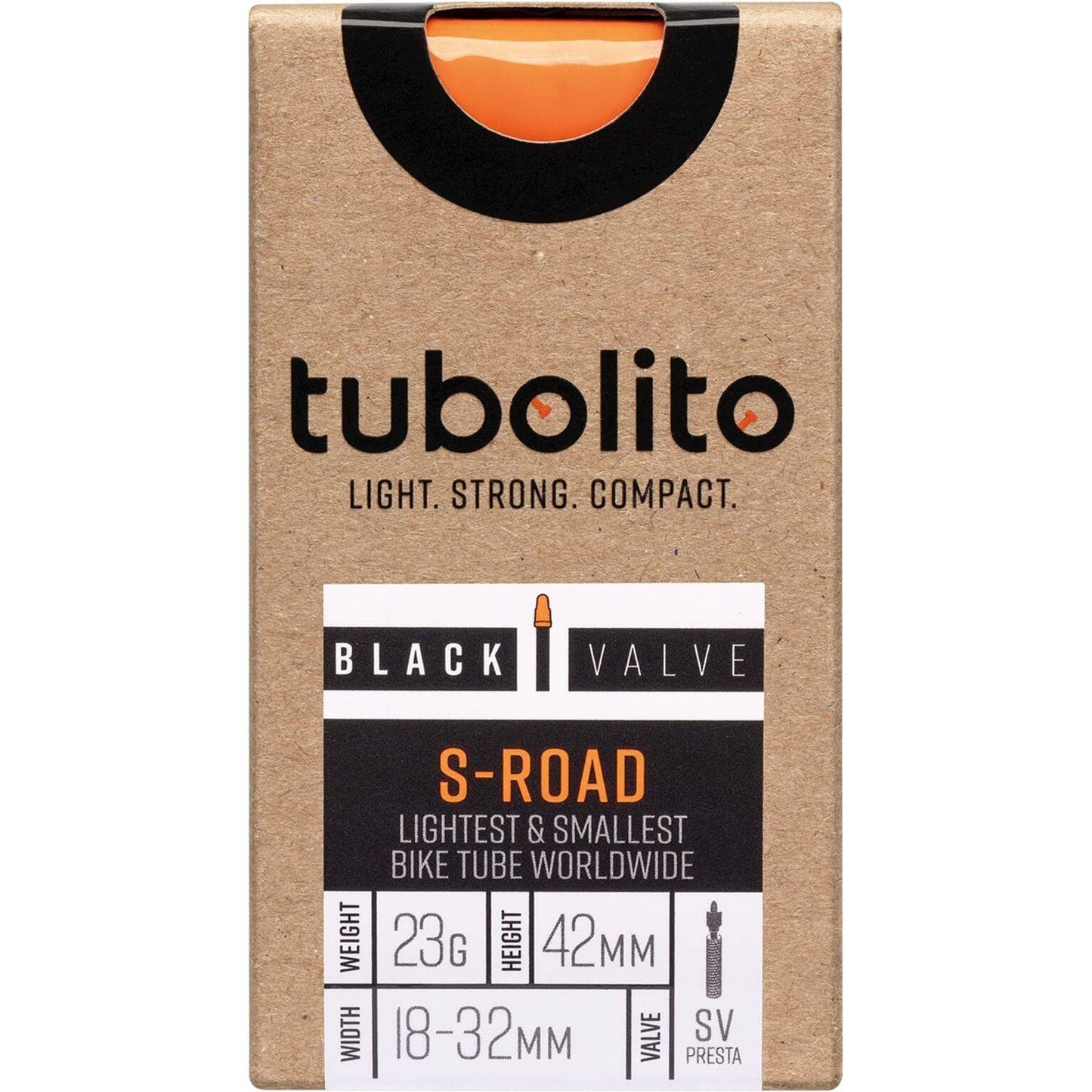 Tubolito Binnenband S-Tubo Road 700C 18 - 28Mm Fv - Le Coq Wielerartikelen