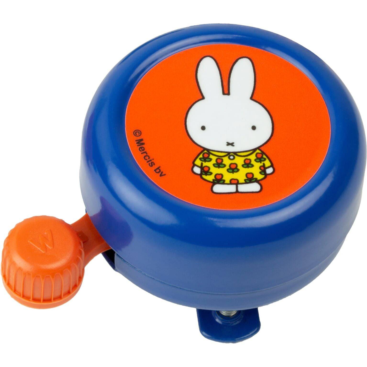 Widek Kinderbel Nijntje Met Bloemjurk Blauw Op Kaart - Le Coq Wielerartikelen