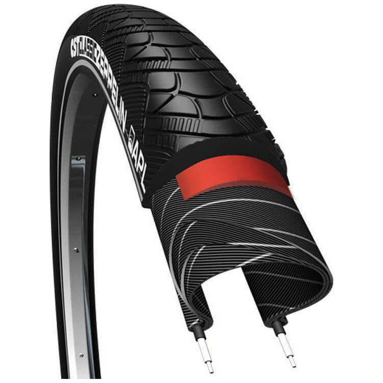 Cst Buitenband Zeppelin 28 X 1.60 Met Reflecterende Lijnen - Le Coq Wielerartikelen