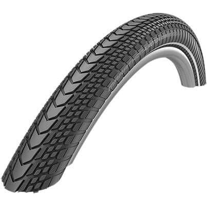 Schwalbe Buitenband Marathon Alm V-Guard 27.5 X 2.15 Zwart Vouw Reflectie - Le Coq Wielerartikelen