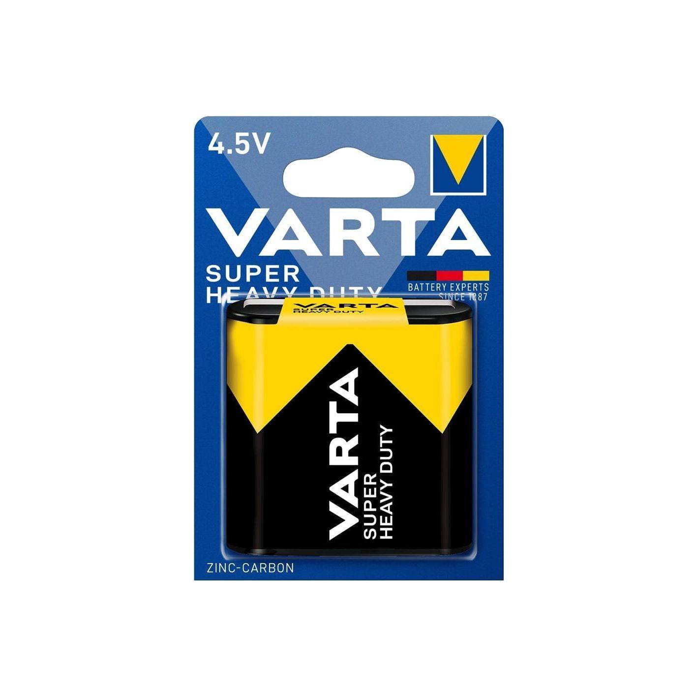 Varta Batterij 3R12 4,5V Kaart (1) - Le Coq Wielerartikelen