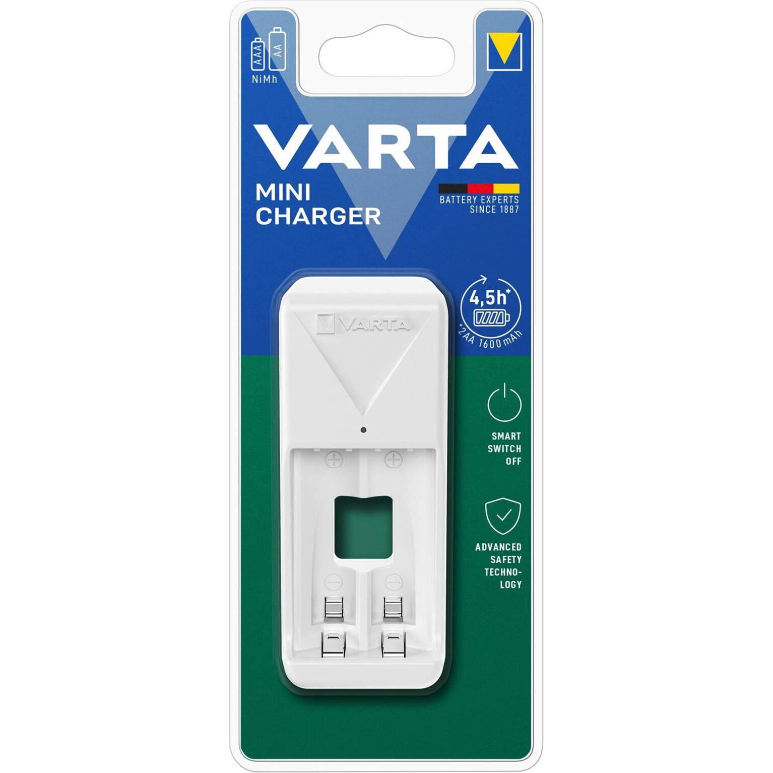 Varta Mini Charger Stekkerlader - Le Coq Wielerartikelen