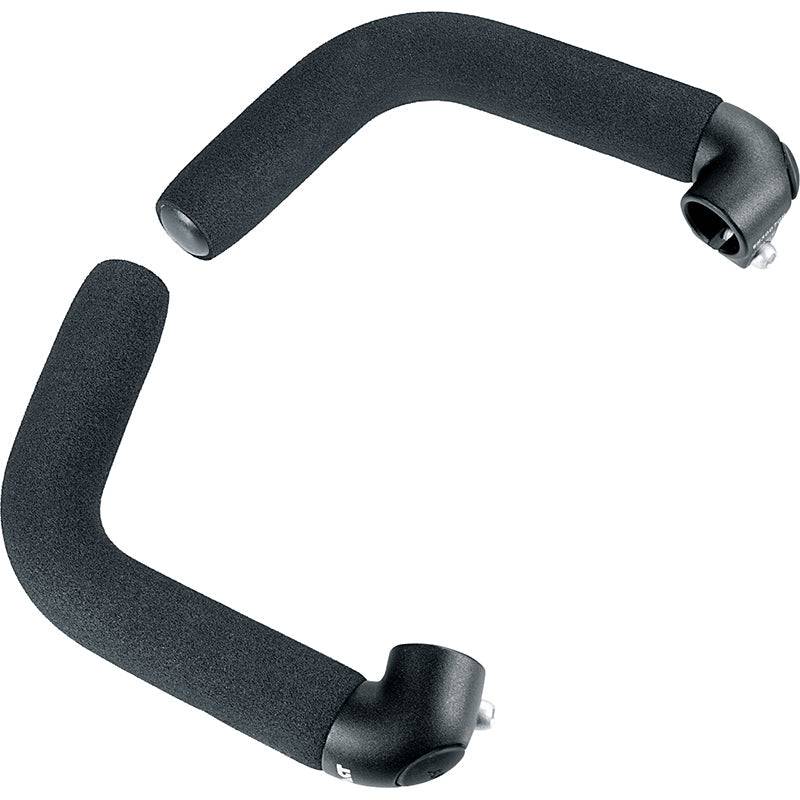 Bar-End Ergotec Touring Verstelbaar - Zwart - Le coq wielerartikelen