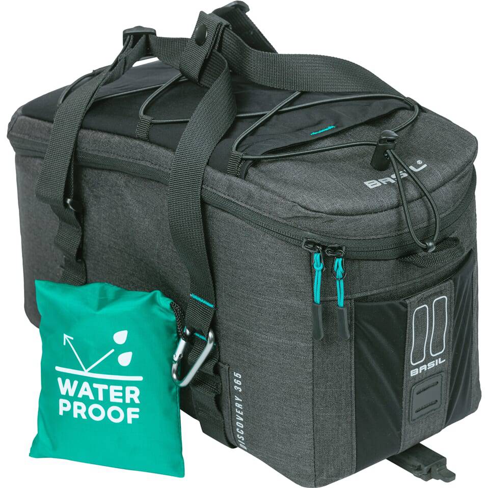Basil Bagagedragertas Discovery 365D Mik 9 Liter 36 X 16 X 22 Cm - Zwart - Le coq wielerartikelen