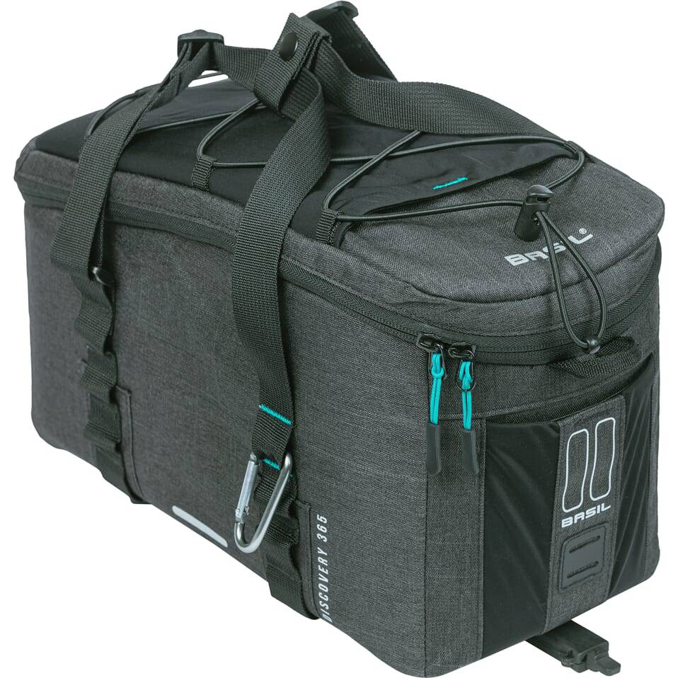 Basil Bagagedragertas Discovery 365D Mik 9 Liter 36 X 16 X 22 Cm - Zwart - Le coq wielerartikelen