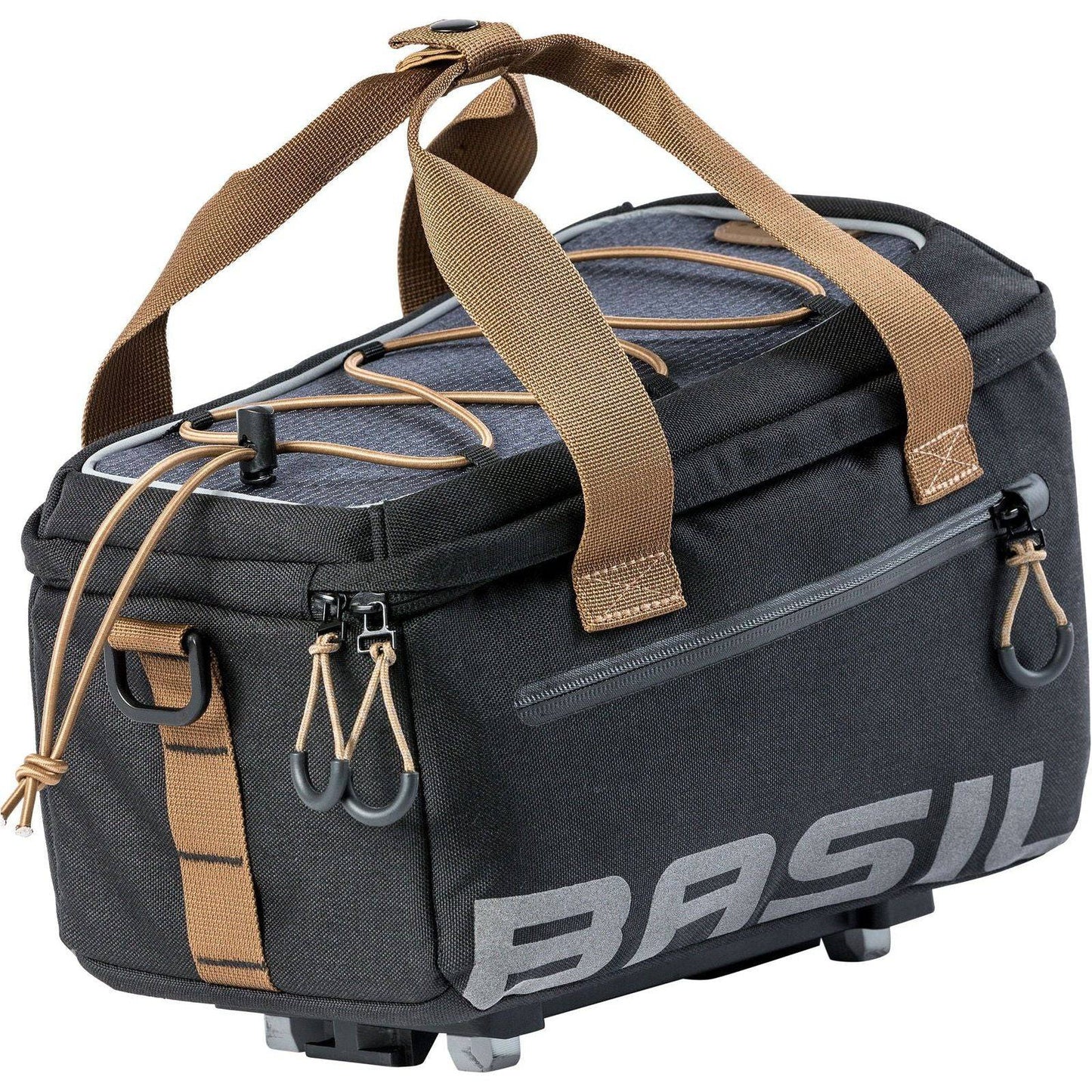 Basil Bagagedragertas Miles Mik Trunkbag 7 Liter 31 X 20 X 23 Cm - Zwart - Le coq wielerartikelen