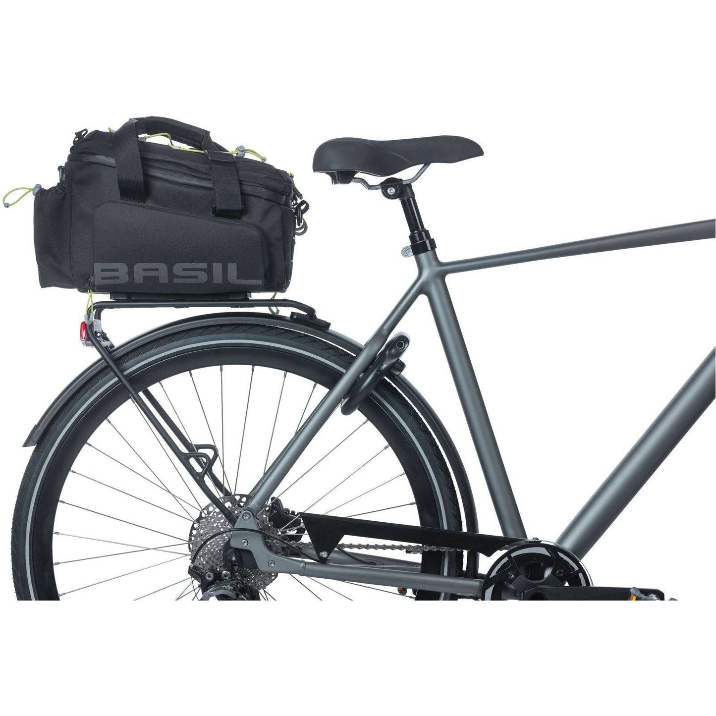 Basil Bagagedragertas Miles Xl Pro Mik 9-36 Liter 31 X 23 X 22 Cm - Zwart - Le coq wielerartikelen
