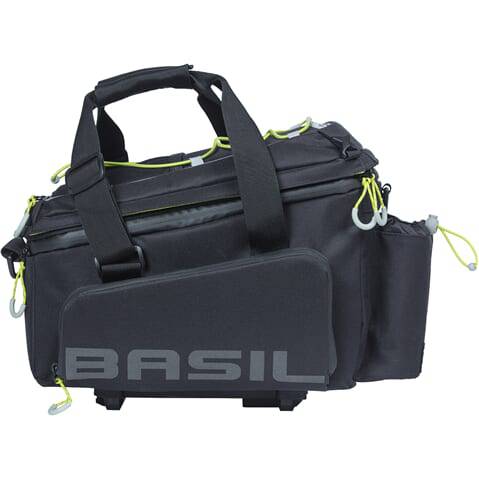 Basil Bagagedragertas Miles Xl Pro Mik 9-36 Liter 31 X 23 X 22 Cm - Zwart - Le coq wielerartikelen