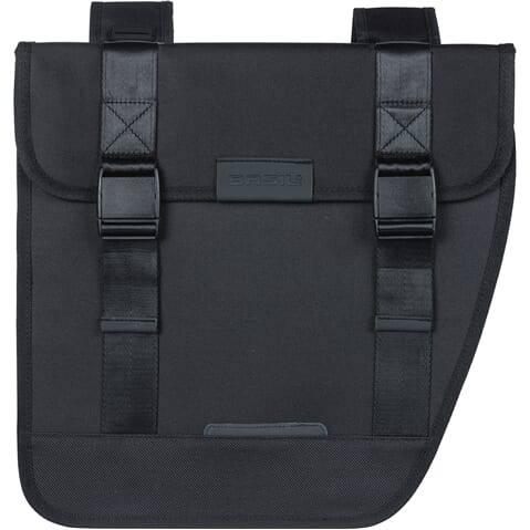 Basil Dubbele Fietstas Tour Double 28 Liter 34 X 14 X 34 Cm - Zwart - Le coq wielerartikelen