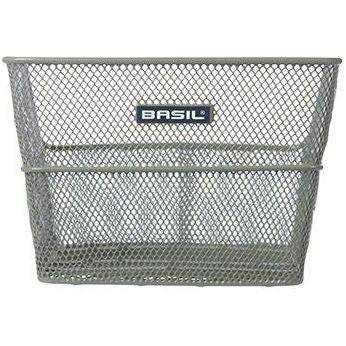 Basil Fietsmand Cento Fm Flower Met Vaste Montage 38 X 24 X 11Cm - Olijfgroen - Le coq wielerartikelen