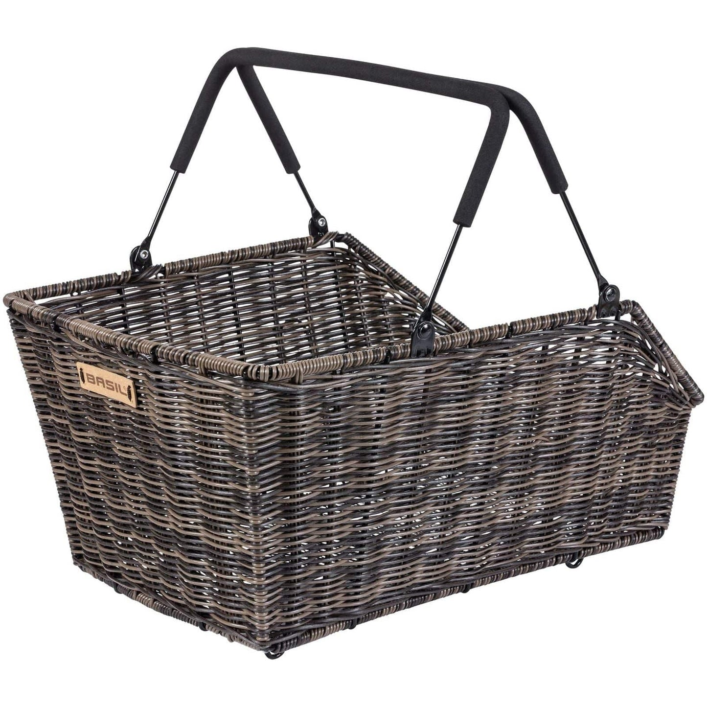 Basil Fietsmand Cento Rattan Look Mik 46 X 34 X 26 Cm - Natuur Bruin - Le coq wielerartikelen