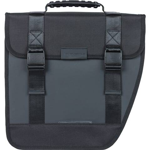 Basil Fietstas Tour Waterproof Right 14 Liter 34 X 14 X 34 Cm - Zwart - Le coq wielerartikelen