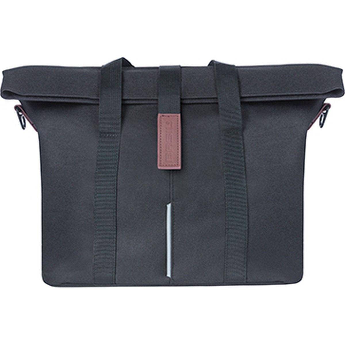 Basilfietstas Stad Met Kf-Haak 8-11 Liter 27 X 39 X 15 Cm - Zwart - Le coq wielerartikelen