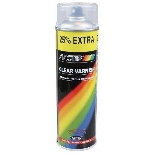 Blanke Lak Vernis Spuitbus Motip - 400Ml - Le coq wielerartikelen