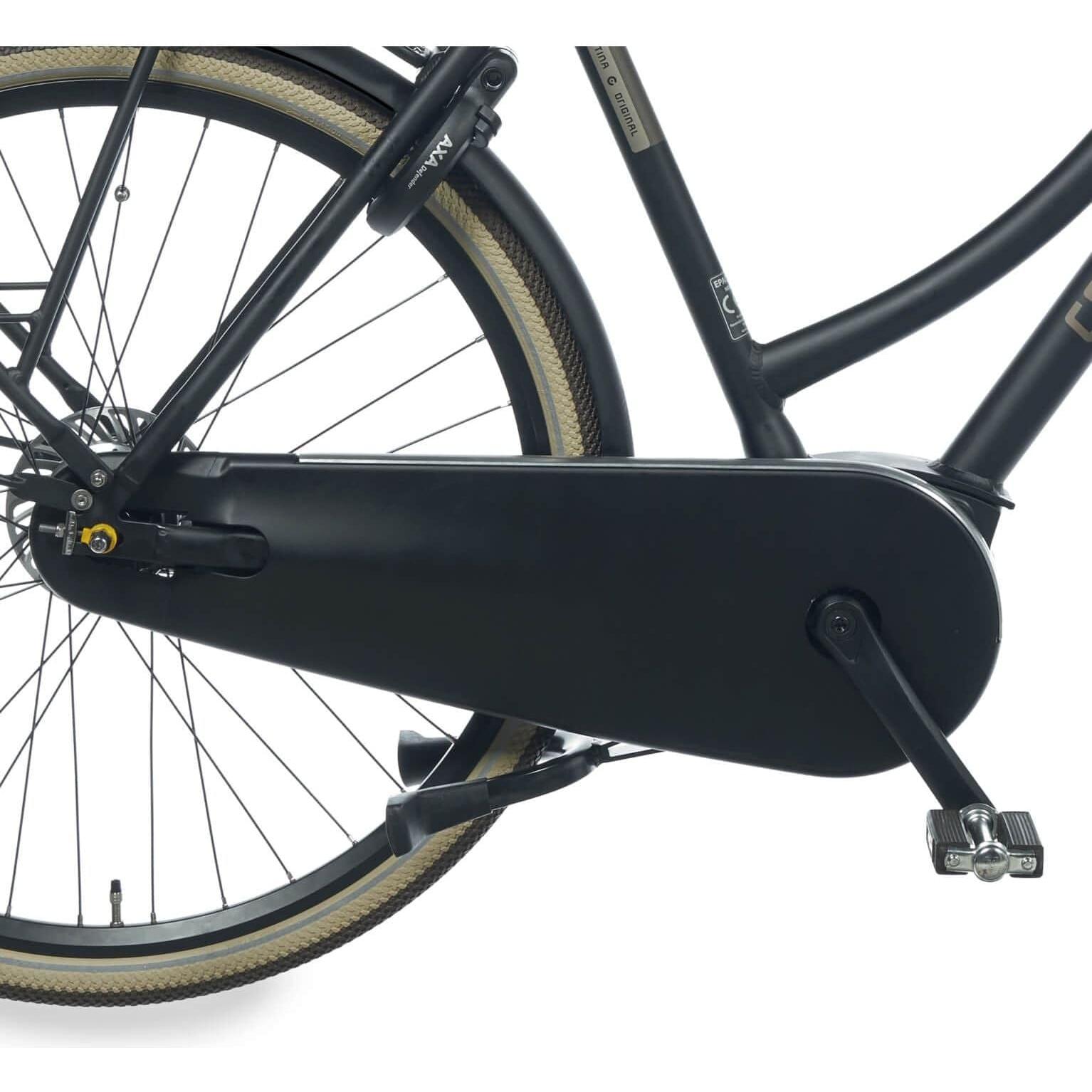 Cortina Kettingkast Nostalgia Mm Bosch Jet Black Matt - Le Coq Wielerartikelen