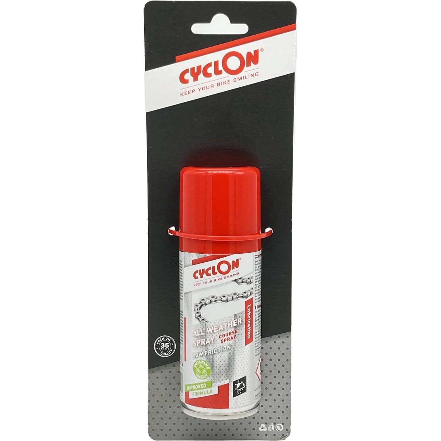 CyclOn All Weather Spray 100Ml Op Kaart - Le Coq Wielerartikelen