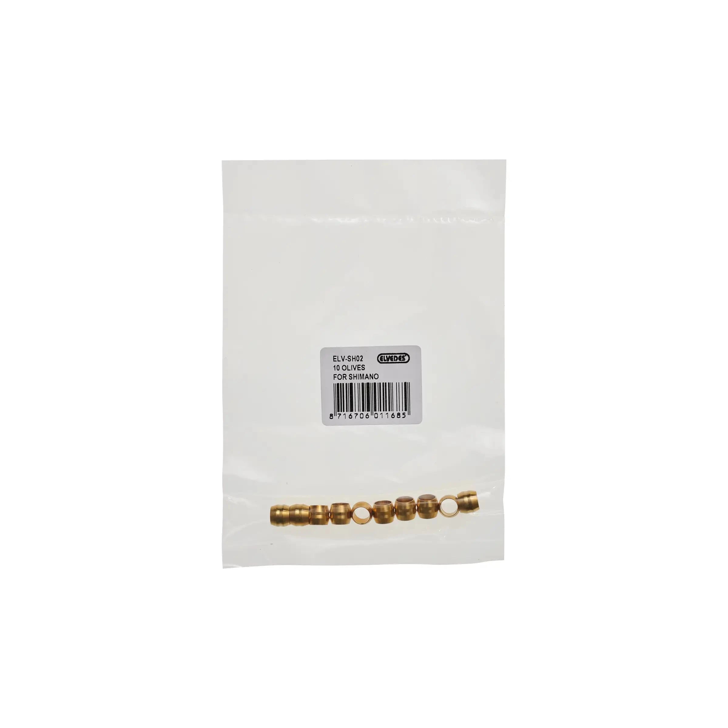Klemring Elvedes Voor Shimano Hydraulische Leiding (10 Stuks) - Le Coq Wielerartikelen