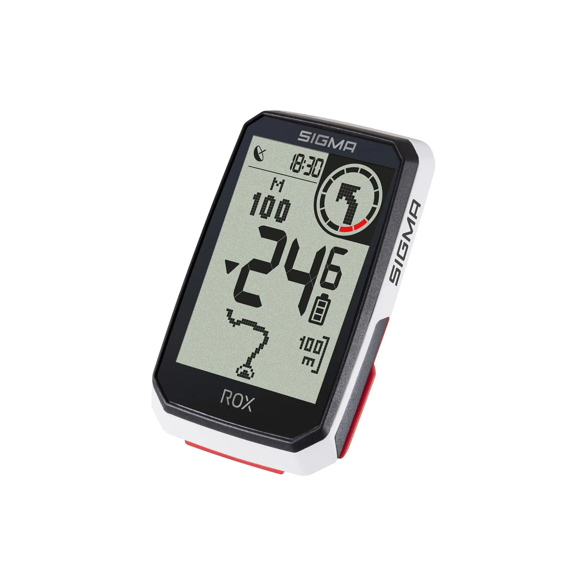 Sigma Fietscomputer Gps Rox 4.0 Met Standaard Stuurhouder - Wit - Le Coq Wielerartikelen