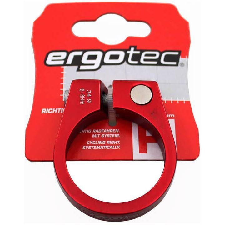 Ergotec Zadelpenklem Sci- Rood Geeloxeerd - Le Coq Wielerartikelen