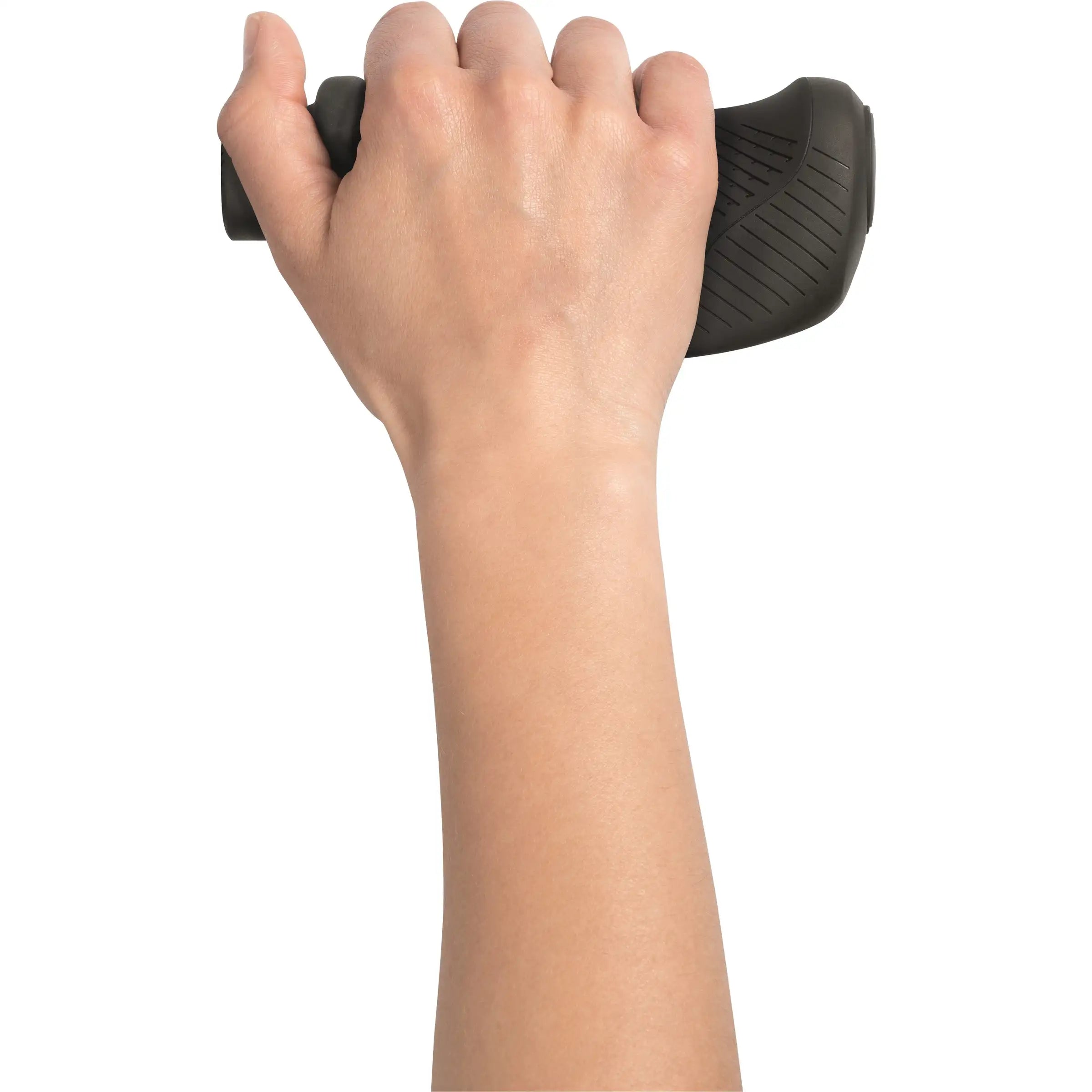 Ergon GT1 handvatten voor fiets, comfortabel en lichtgewicht met ergonomisch ontwerp, zichtbaar in de afbeelding.