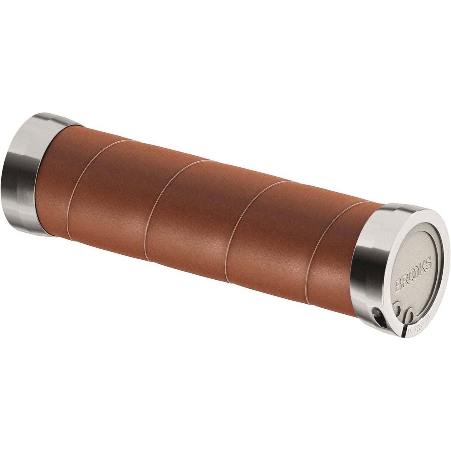 Brooks Handvatten Slender Leather Grips 100/130Mm - Le Coq Wielerartikelen