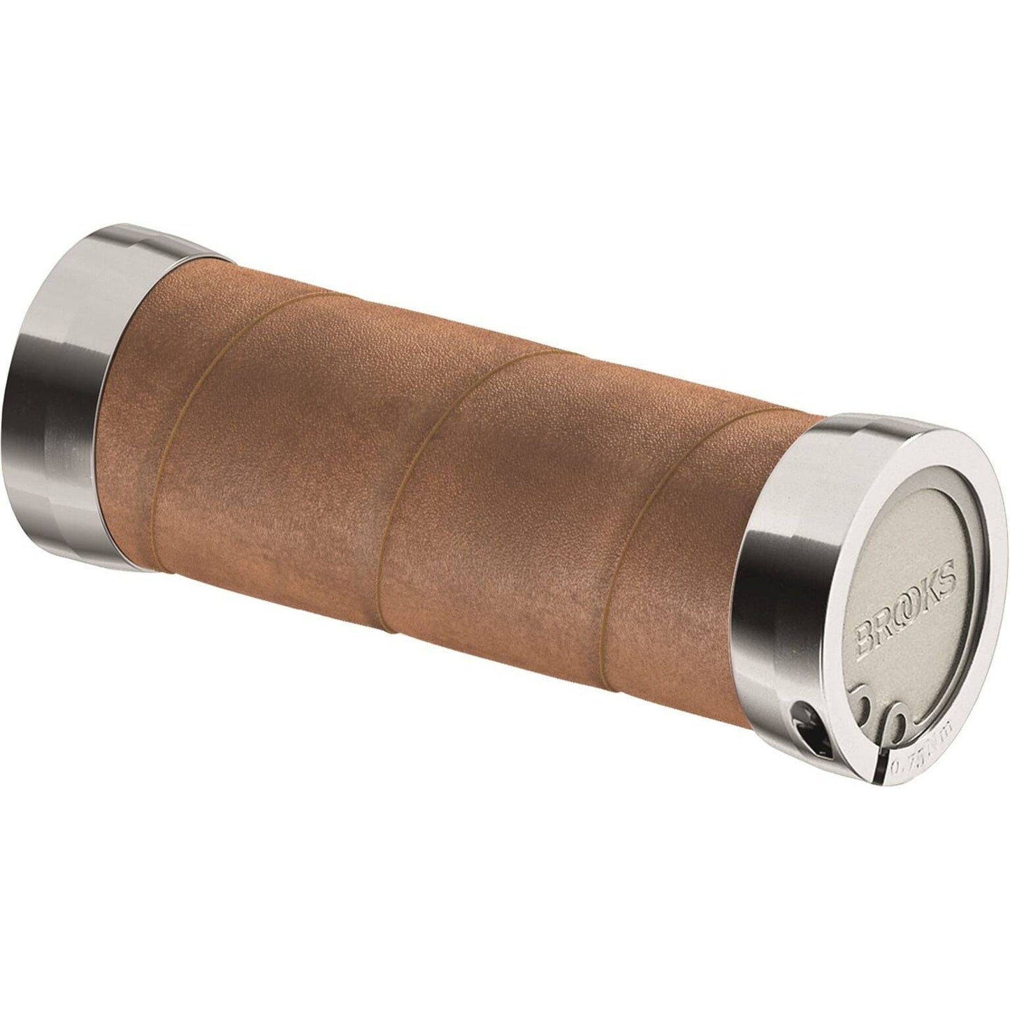 Brooks Handvatten Slender Leather Grips 100Mm - Le Coq Wielerartikelen