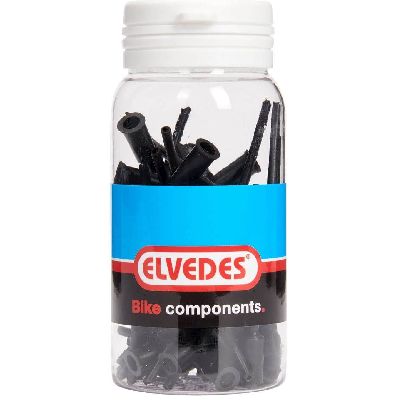 Elvedes PVC kabelhoedje met tip, geschikt voor elektrische kabels, zichtbaar in de afbeelding.