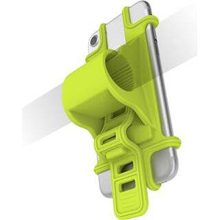 Celly universele fietstelefoonhouder bevestiging voor smartphone, stevig en gemakkelijk te gebruiken tijdens het fietsen.