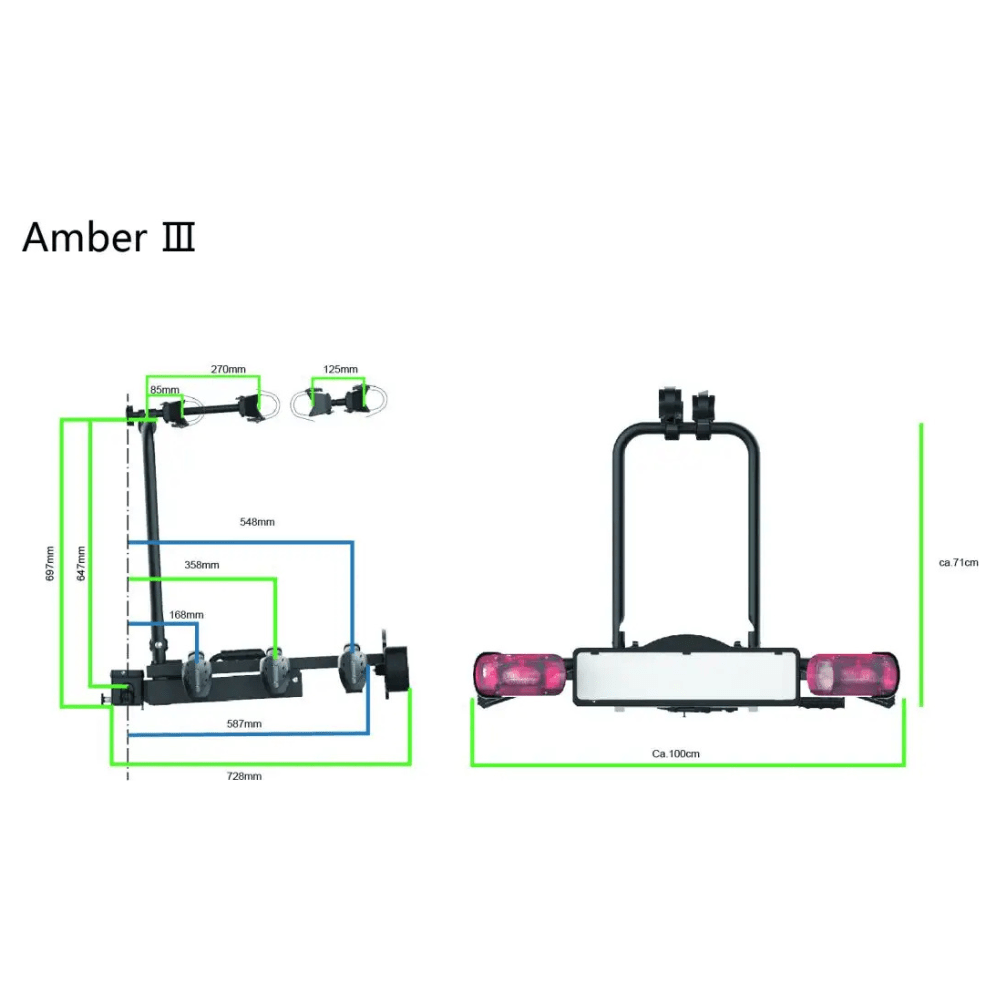 Pro-User fietsendrager Amber III - Le Coq Wielerartikelen