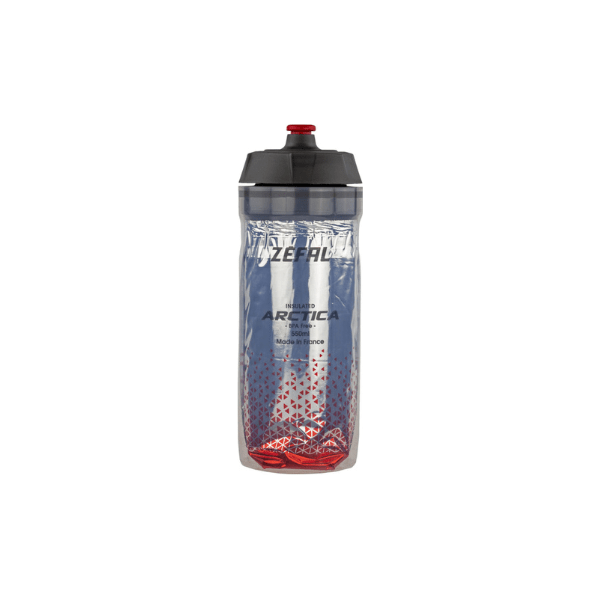 Zefal Bidon Arctica 55 van 550ml, blauw kunststof drinkfles voor fietsen, met draaidop en ergonomische vorm.