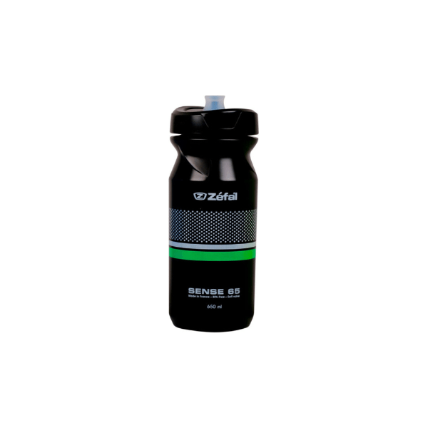 Zefal Sense Soft 65 bidon van 650 ml, lichtgewicht en flexibel, geschikt voor fietsers met zacht ontwerp en duurzame kwaliteit