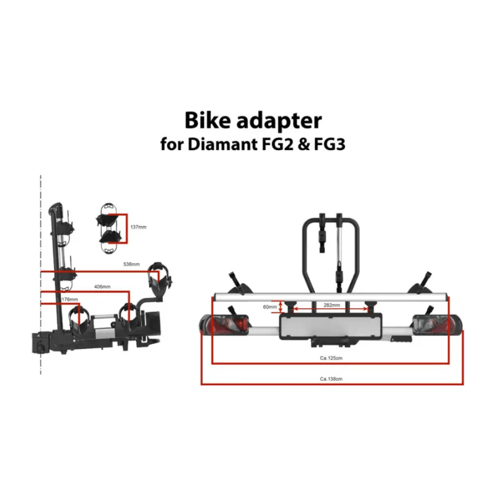 Pro-User fietsendrager Diamant FG2 - Le Coq Wielerartikelen